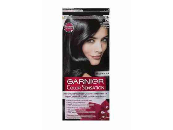 Крем-краска стойкая Ультрачерный Color Sensation (тон 1.0) ТМ GARNIER Solmir Киев