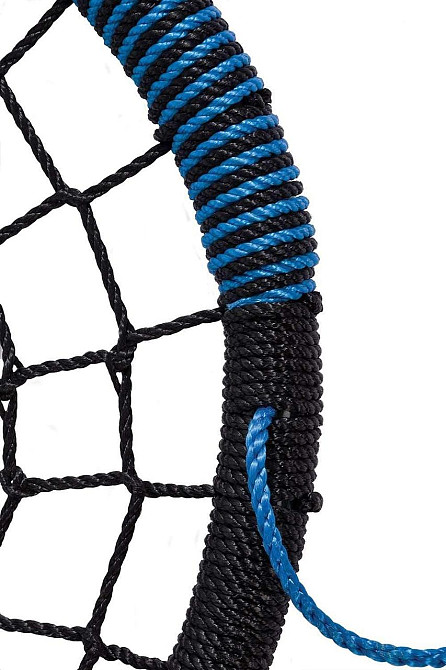 Гойдалка гніздо дитяча підвісна Elips WCG 108х83 см Black RED (W-197R) Київ - фото 6