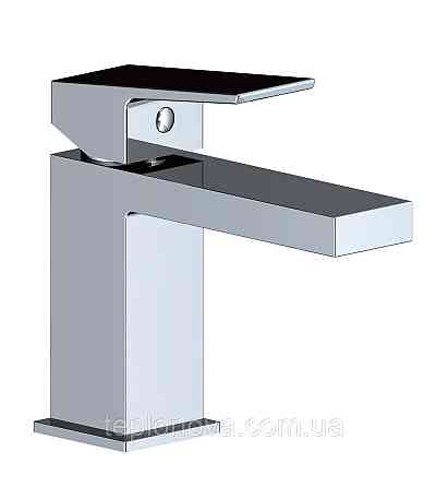 Смеситель для умывальника TOPAZ ODISS TO 18401-H61B Квадро cartridge D35, шланги 45см Черновцы