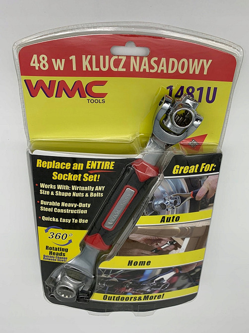 Ключ гайковий універсальний (8,10,11,13,14,16,17,19мм; 5/16,3/8,7/16,1/2,9/16,5/8,1 1/16, 3/4": зірв Чернігів - фото 10