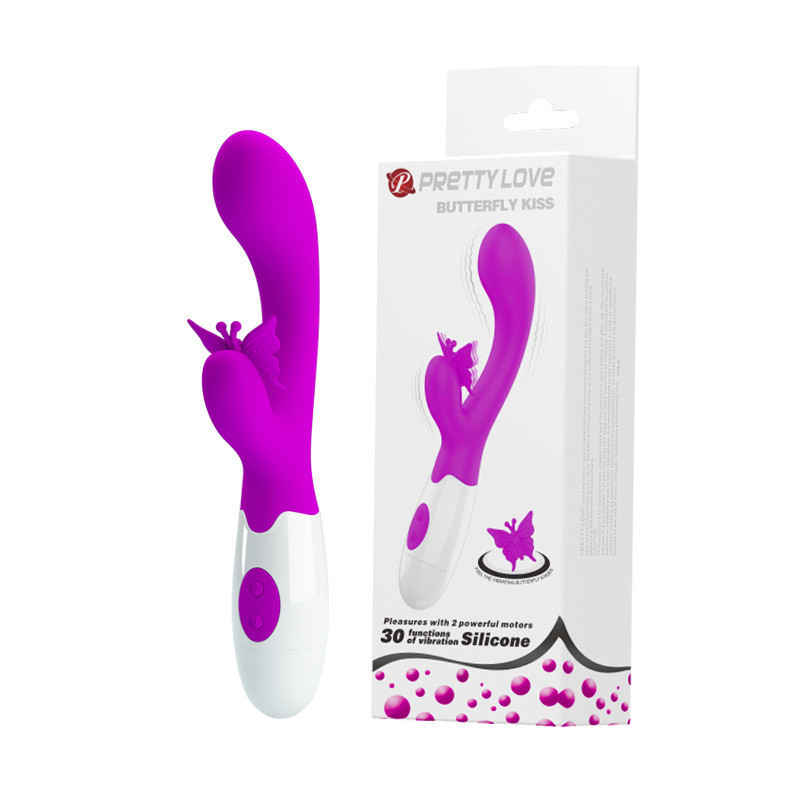 Вібратор - Pretty Love Butterfly Kiss Vibrator Purple Sex Aura Київ - фото 1