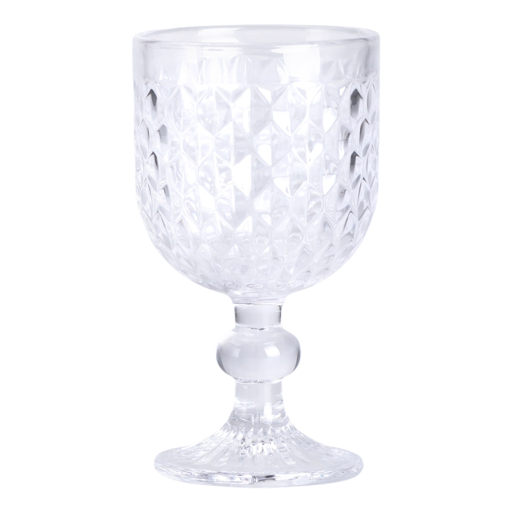 Набор прозрачных бокалов для вина 6 шт на низкой ножке Киев - изображение 2