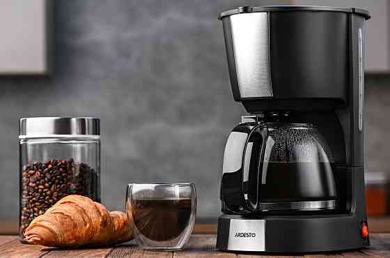 Кавоварка ARDESTO крапельна 1.2л, мелена, чорно-сріблястий Київ
