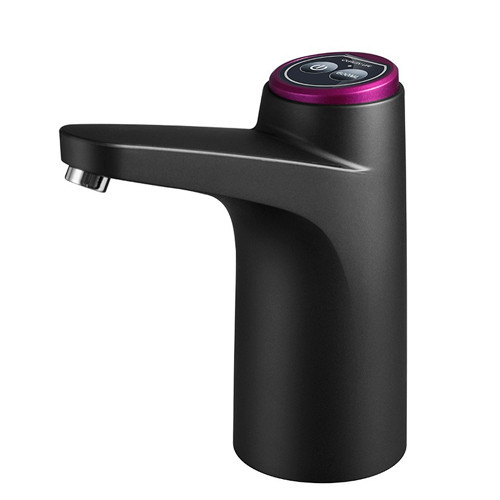 Автоматична помпа для води з LED-підсвіткою, чорна Київ - фото 3