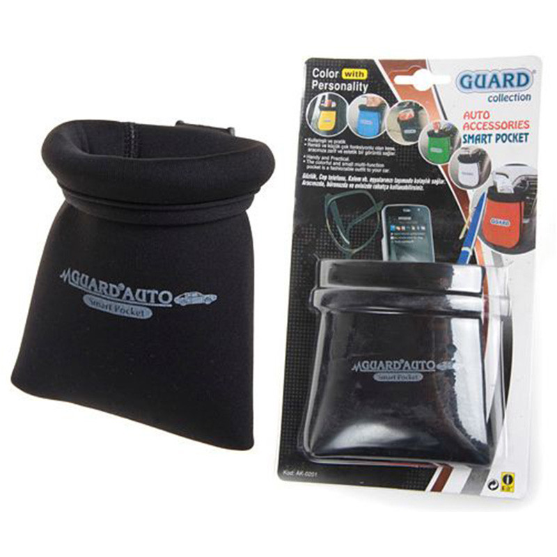 Тримач автомобільний для телефону "мішочок" (11х12см) чорний Guard Київ - фото 1
