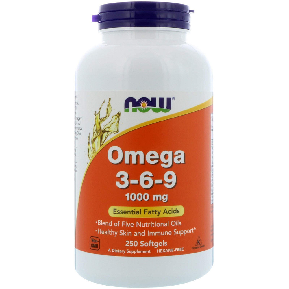 Омега 3-6-9 (Omega 3-6-9) 1000 мг 250 капсул Киев - изображение 1
