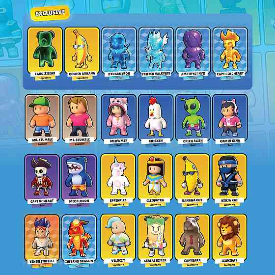 Колекційна фігурка-сюрприз Stumble Guys (6 cm) Дніпро