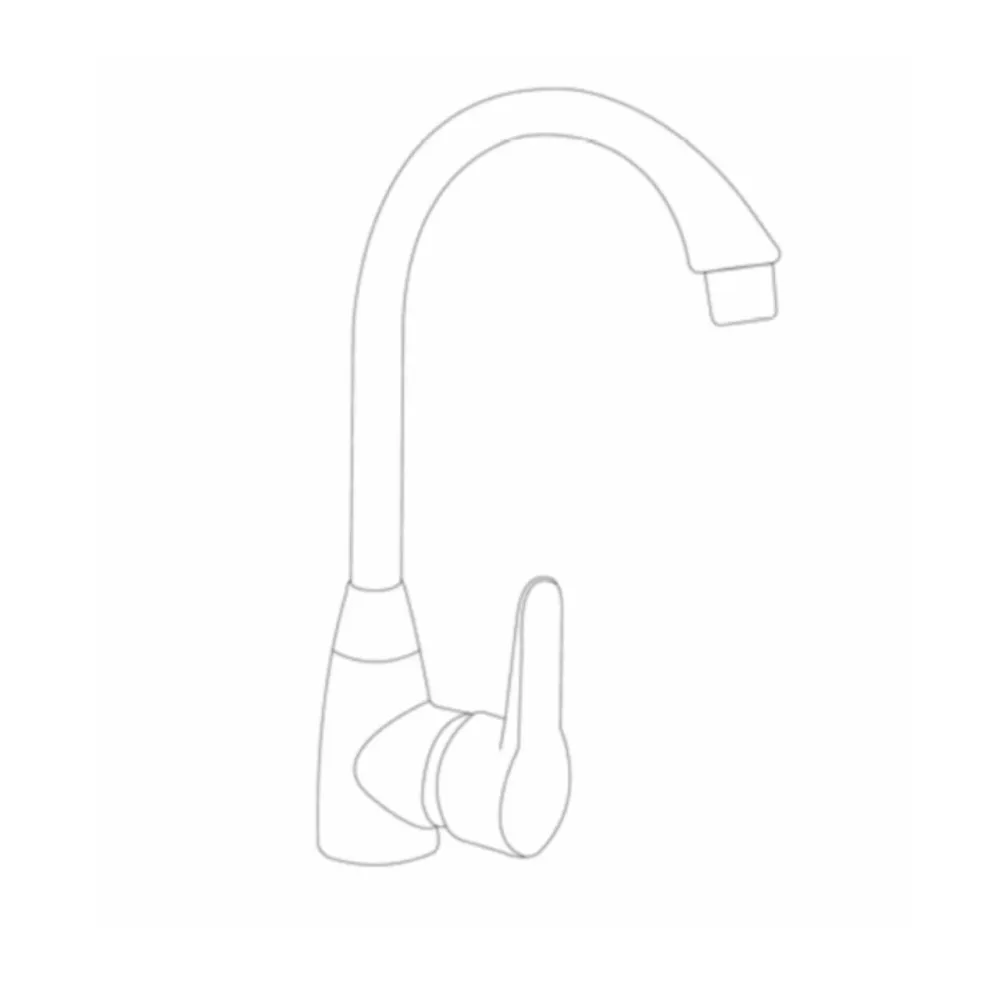 Змішувач для кухні Brinex 35B 007 Київ - фото 11