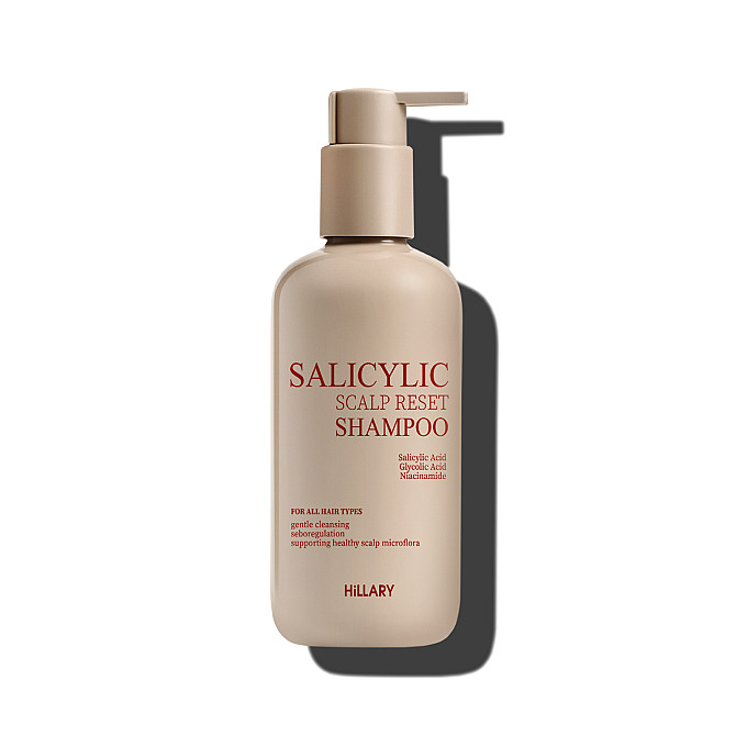 Саліциловий шампунь для відновлення шкіри голови Salicylic Scalp Reset Shampoo Hillary 400 мл Вінниця - фото 8