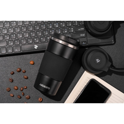 Термочашка Ardesto Urban 500 мл Чорна (AR2650TMB) Вінниця - фото 4