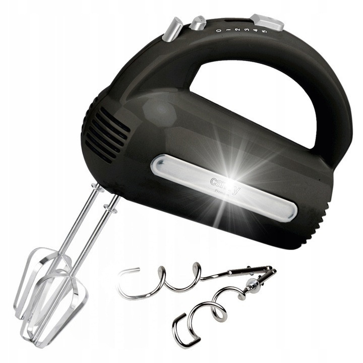 Електричний міксер ручний 5 швидкостей з 4 насадками Camry CR (4218) 300 Вт Нововолинськ - фото 1