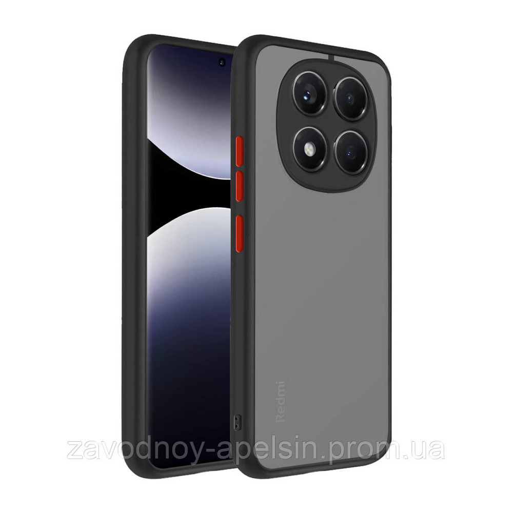 Xiaomi Redmi Note 14 Pro 4G Чехол матовый Защита камеры (TPU+PC) Одесса - изображение 1