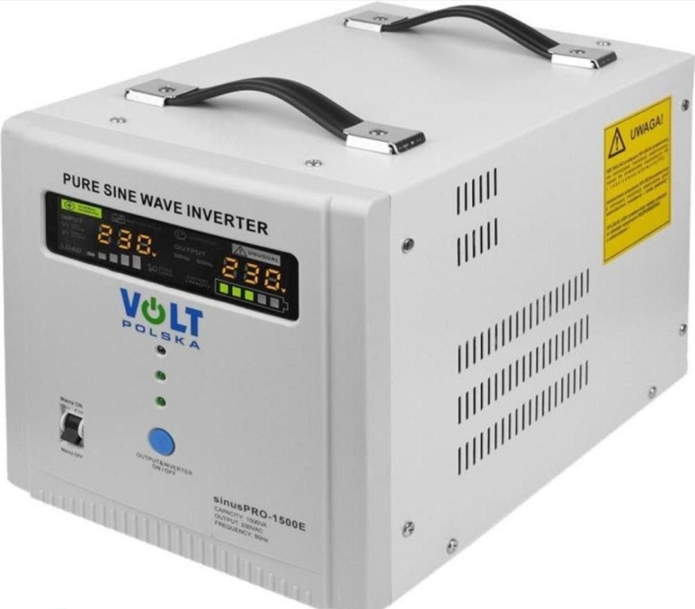 Гибридный ИБП/инвертор Volt Polska SINUS PRO 1500E 12V 230V. Харьков - изображение 4