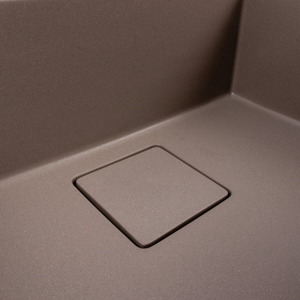 VALESO Гранітна мийка VALESO SHERLIT 6050 матова дюна Київ - фото 6