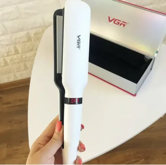 Профессиональный утюг VGR выпрямитель с турмалиновым покрытием, терморегулятором и дисплеем, мощность 55 Вт V-511 Коломыя