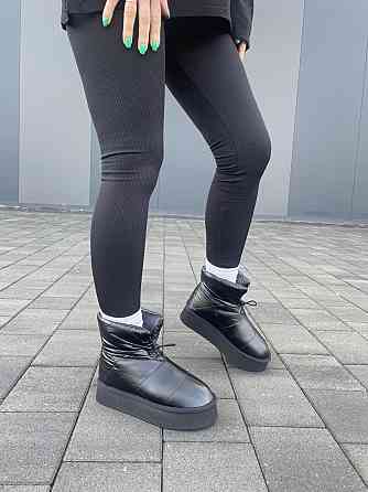 ITTS Угги жіночі ITTS чорні плащівка зимові 37-41 (5889-20-8) Коломыя