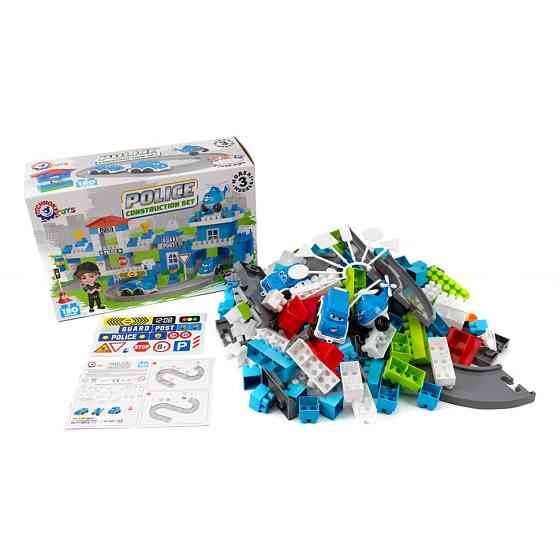 Ігровий набір конструктор "Police" 8447TXK 180 деталей Вінниця