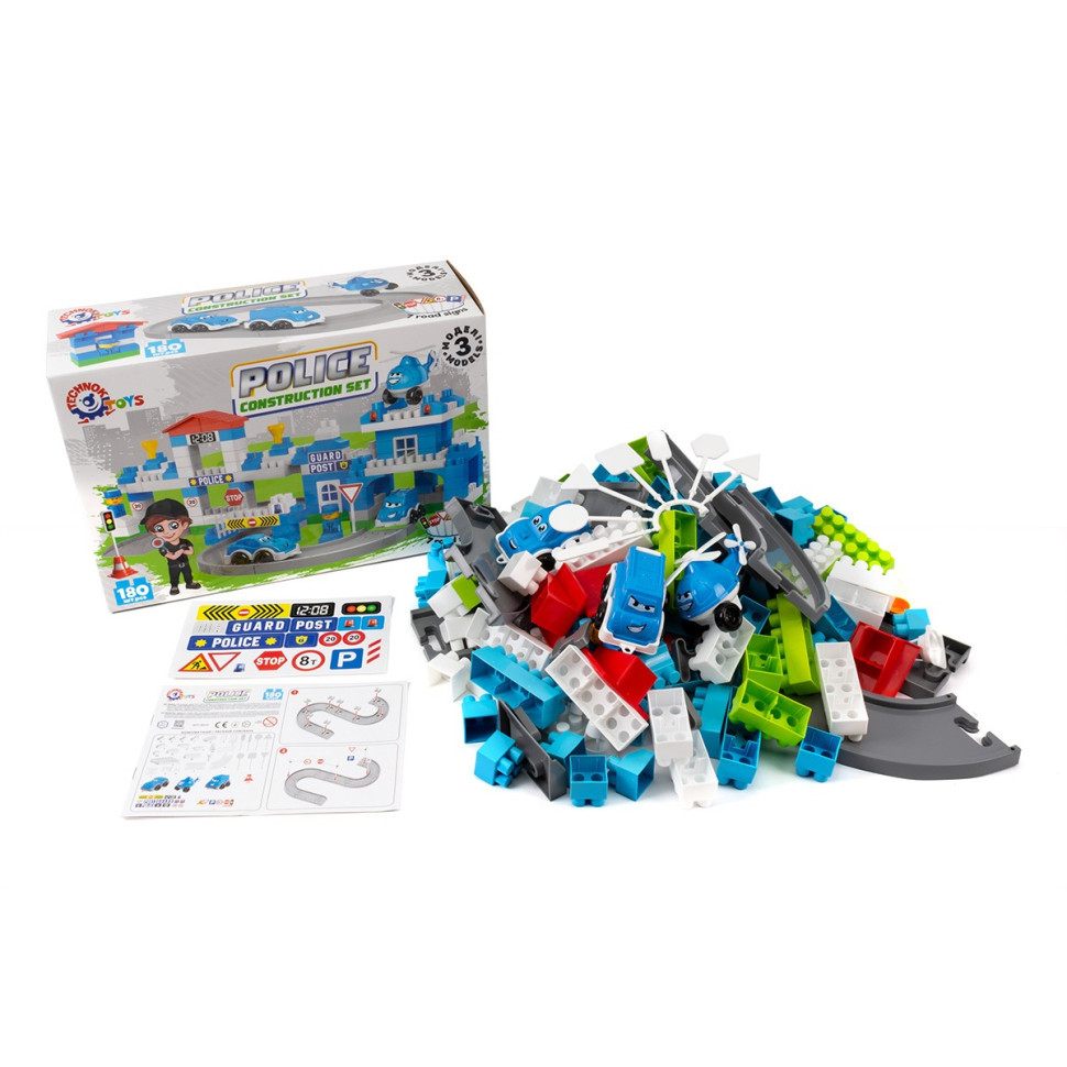 Ігровий набір конструктор "Police" 8447TXK 180 деталей Вінниця - фото 4