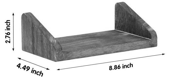 Настінна полиця "Мердека 24" сепія Миколаїв - фото 4