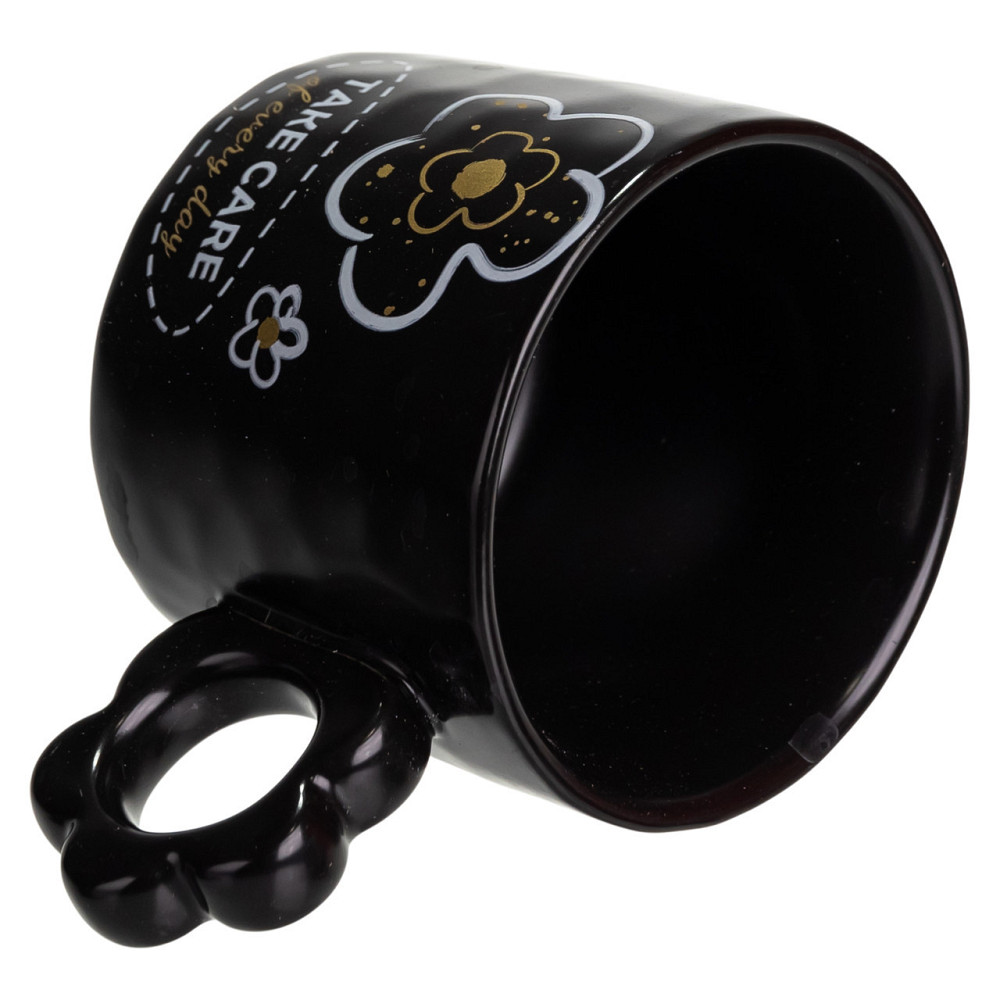 Чашка для чаю та кави порцелянова 420 (мл) гарна оригінальна кружка на подарунок FM-14C SBR Київ - фото 4