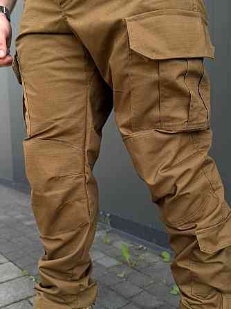 Літні чоловічі штани койот ріп-стоп, штурмові бойові тактичні штани для армії Львів