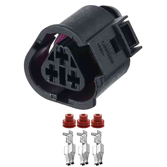 Разъем коннектор 3-кон., 1J0973203, VAG Германия, Франция, Германия универс., Моторный Audi, Bugatti, Porsche, Seat, Skoda, VW Киев