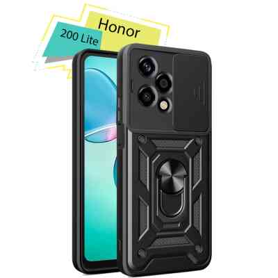 Чехол для мобильного телефона BeCover Military Honor 200 Lite Black (713044) Винница