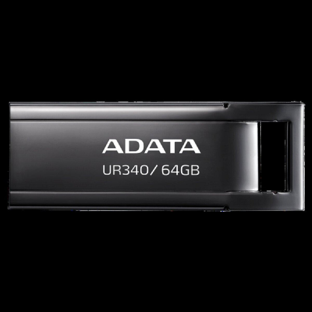 Флешка A-DATA USB 3.2 UR340 64Gb, колір чорний AROY-UR340-64GBK Одеса - фото 1