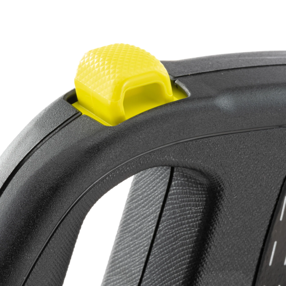 Поводок - рулетка для собак с шнуром Ferplast Flippy One Reflex Cord (Ферпласт Флиппи Ван) 14,7 x 3 x h 10 cм - 4.5 м/ до 12 кг - S, Желтый Запорожье