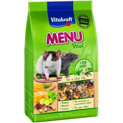 Корм Vitakraft Premium Menu Vital для пацюків, 800 г Вінниця - фото 1