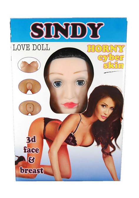 Надувна секс лялька з вібрацією - Sindy 3D Sex Aura Київ - фото 8
