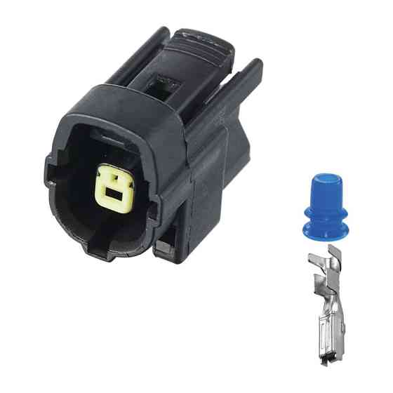 Роз'єм конектор 1-кон., Датчик Кислорода, Датчик Детонации, 174877-2, 174878-7, TE Америка, Daewoo, Ford, Mazda Київ