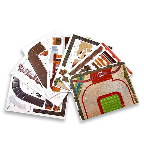 Стадіон Манчестер Юнайтед. Величезні 3D пазли "Old Trafford" Тривимірний конструктор-головоломка. Кам'янець-Подільський