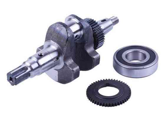 Колінвал у зборі під шліци на дизельний двигун 178F, діаметр 25 мм Мукачево