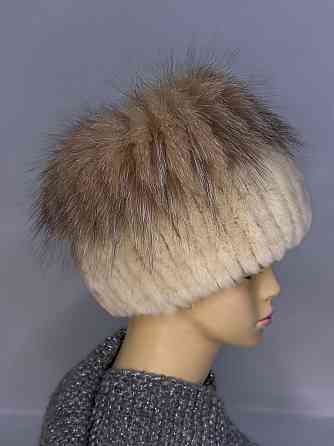 Шапка хутряна жіноча Анжеліка Молочний Харків