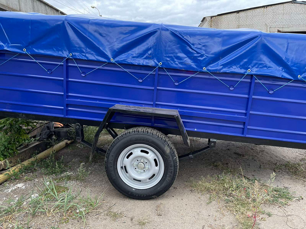 Одновісний причіп посилений Дніпро-250. Тент у подарунок Ковель - фото 4