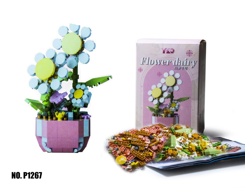 Конструктор для дівчаток Квіточка, 339 деталей Одеса - фото 2