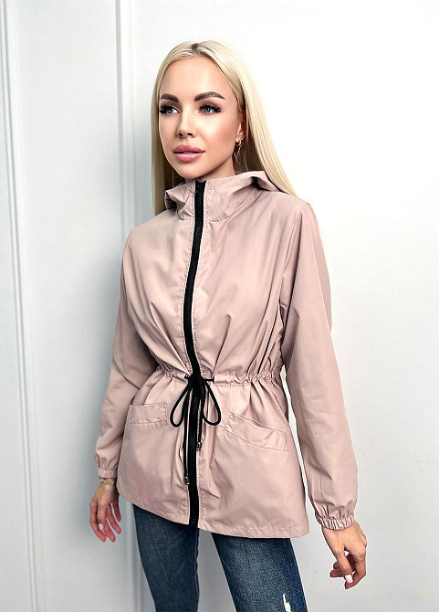 Жіноча подовжена вітровка на підкладці "Lexy" оптом | Батал Київ - фото 3