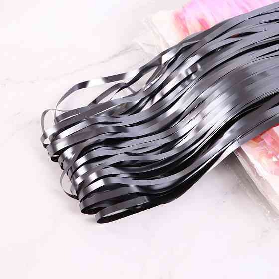 Дождик для фотозоны матовый 1 м на 1 м черный Киев