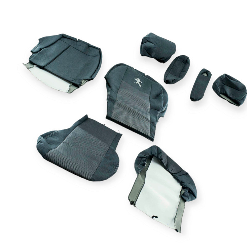 Чохли peugeot partner (1+1) 2008-> "тканина" сірі салону Мукачево - фото 1