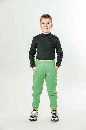 Детские штаны, теплые(трехнитка) ментоловые топ 98 Киев