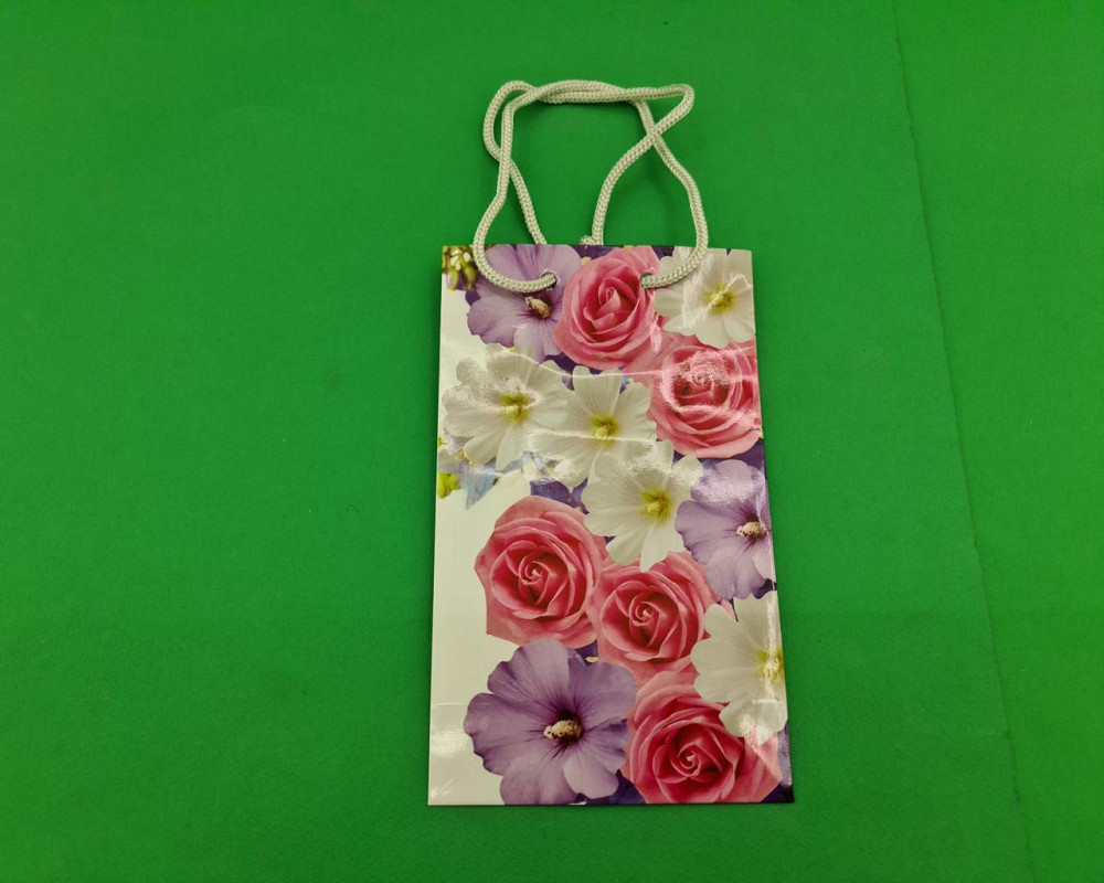 Пакет паперовий подарунковий малий 11/18/5 (арт М027) (12 шт.) Харків - фото 3