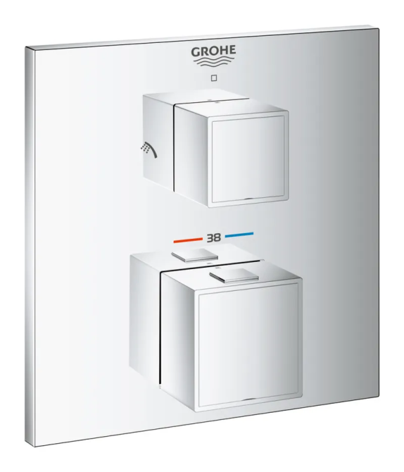 Термостат прихованого монтажу на 2 споживача Grohe Grohtherm Cube   ( 24154000 ) 31428 Харьков - изображение 1