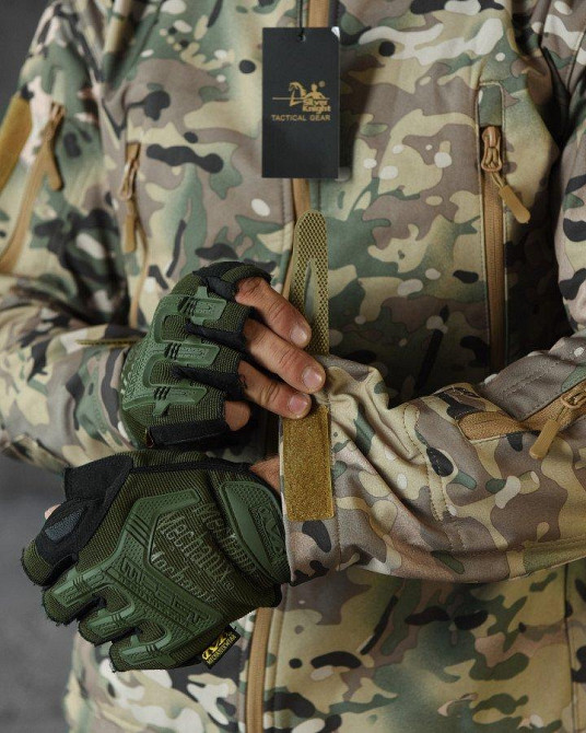 Куртка тактическая на осеньна весну софт шел водоотталкивающяя мультикам  XXL Одесса - изображение 6