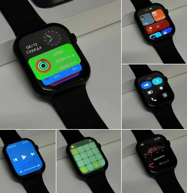РОЗПРОДАЖ / Смарт-годинник Watch S10 46mm / алюмінієвий корпус. Харьков - изображение 2