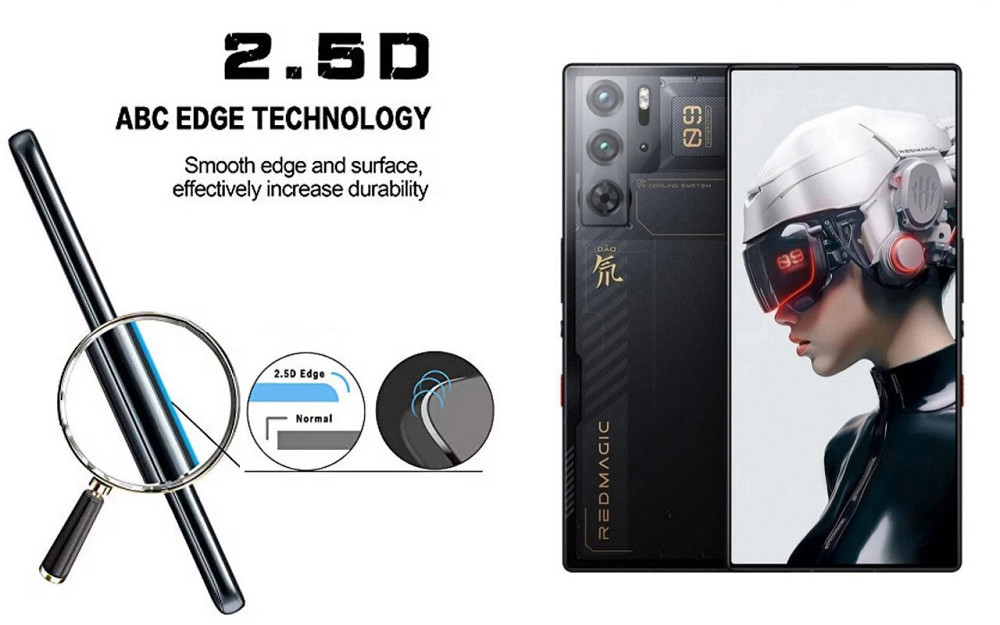 Захисне скло ArmorGlass для nubia Red Magic 9 Pro, Red Magic 9 Pro+ – стійке до подряпин та ударів Київ - фото 2