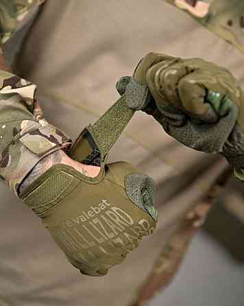 Тактичні рукавички Wallizard олива ПП8013 Одеса