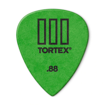 Медіатор Jim Dunlop Tortex TIII Pick .88mm 12 шт. (462P.88) Вінниця - фото 1