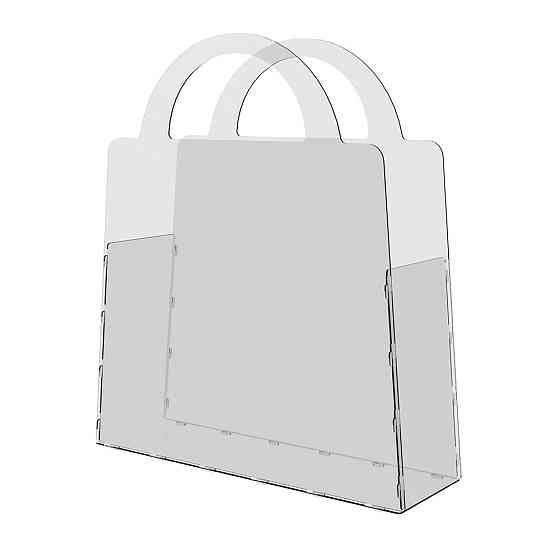 Сумка для квітів EKOSTAR 350х396х110 - 1,5 мм Київ