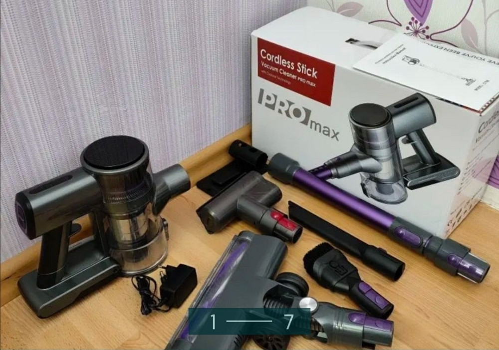 Безпроводной Аккумуляторный Пылесос: Pro Max V14. Киев - изображение 1